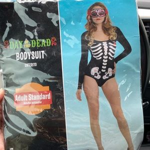 Day Of the Dead Bodysuit costume